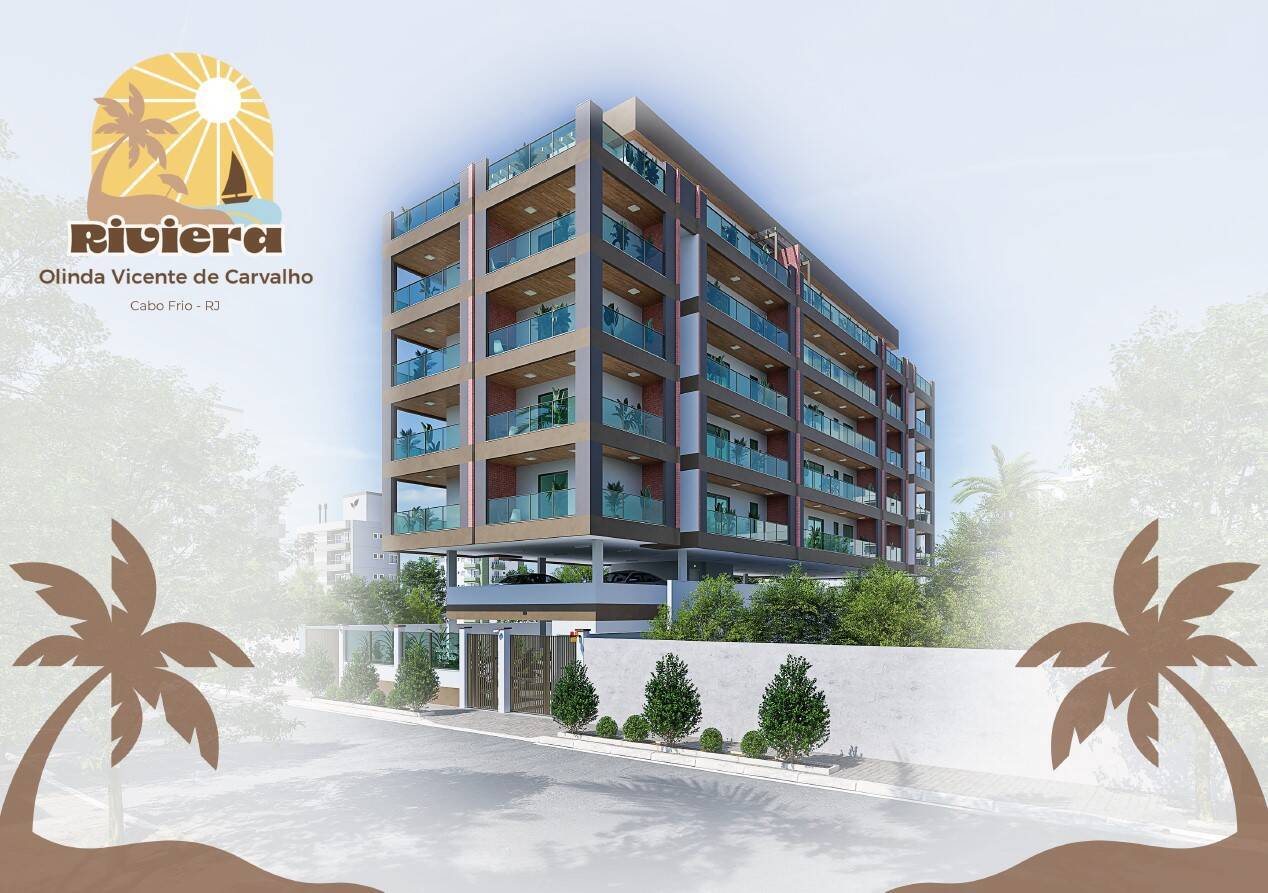 #0008 - Apartamento para Venda em Cabo Frio - RJ