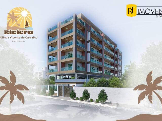 #0008 - Apartamento para Venda em Cabo Frio - RJ - 1