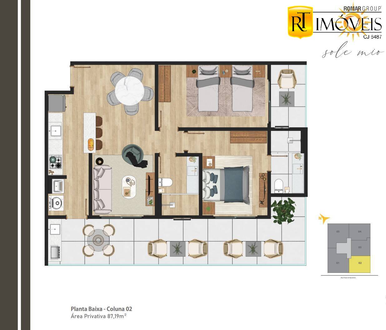 Apartamento, 2 quartos, 72 m² - Foto 16