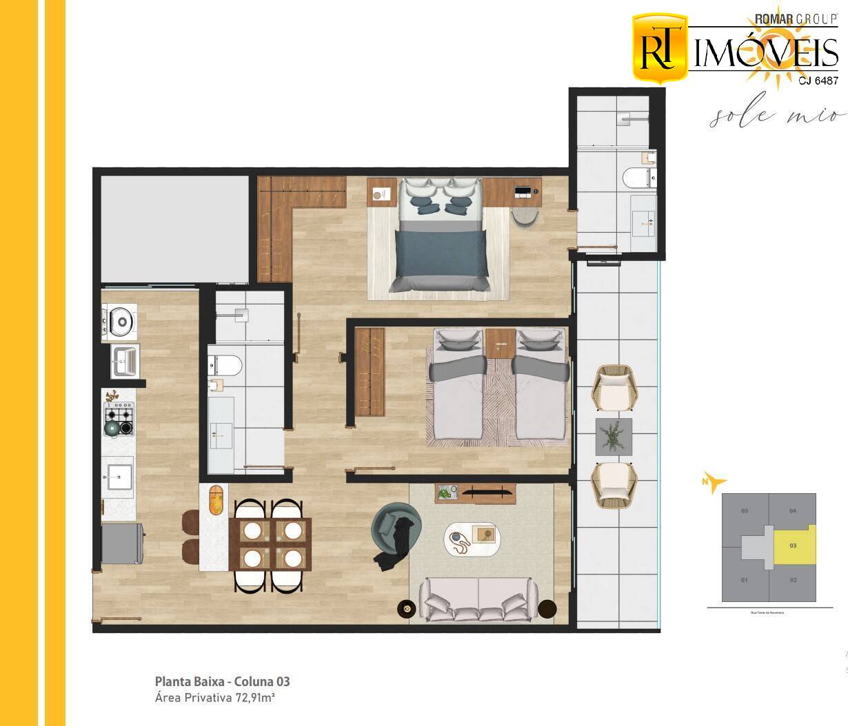 Apartamento, 2 quartos, 72 m² - Foto 17