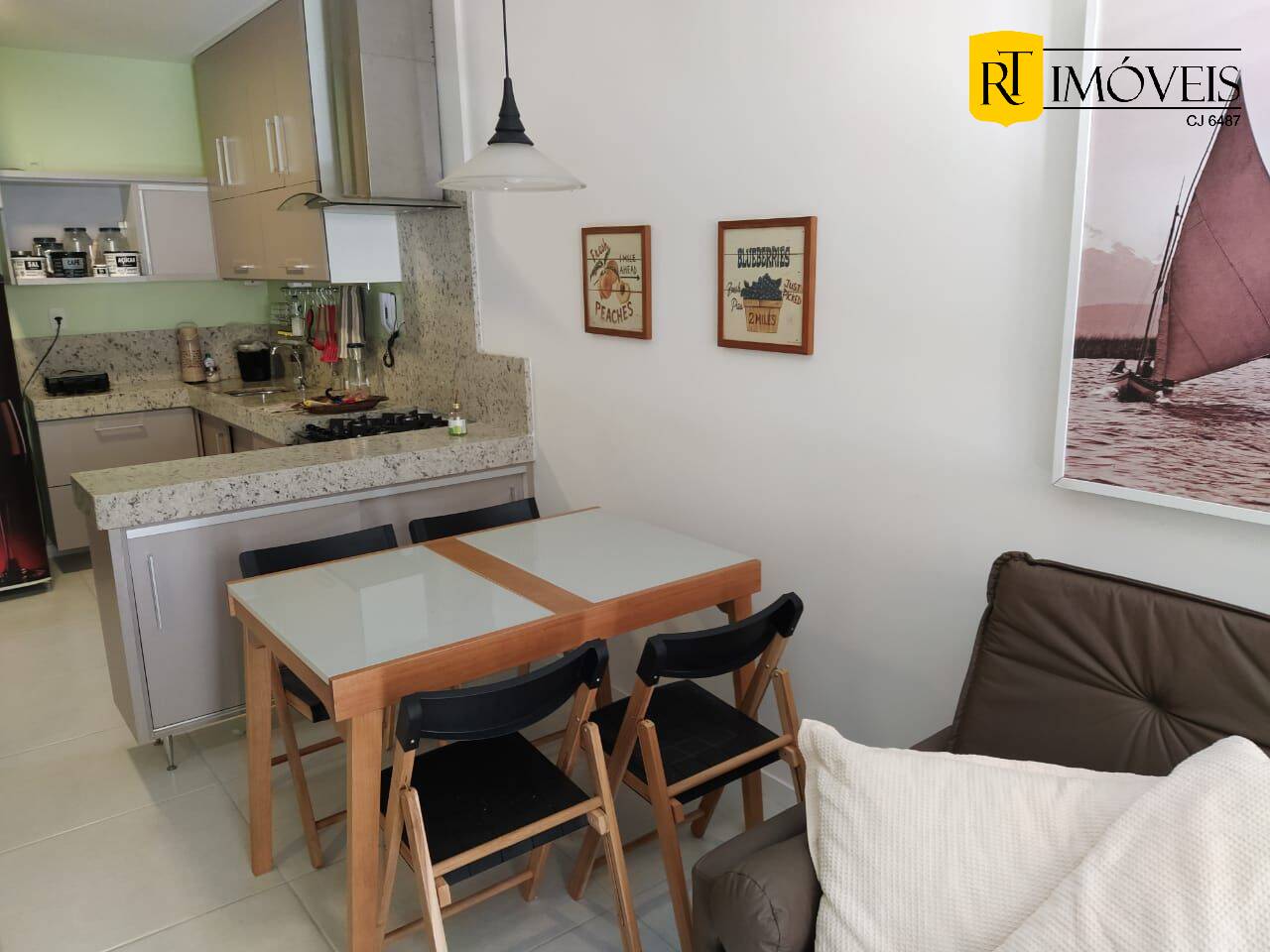 Apartamento à venda com 1 quarto, 59m² - Foto 4