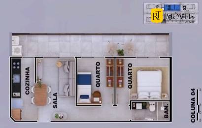 Apartamento, 2 quartos, 66 m² - Foto 3