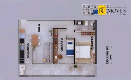 Apartamento, 2 quartos, 66 m² - Foto 4