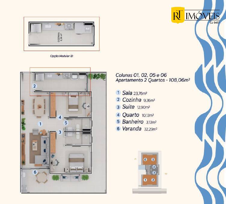 Apartamento, 1 quarto, 49 m² - Foto 20